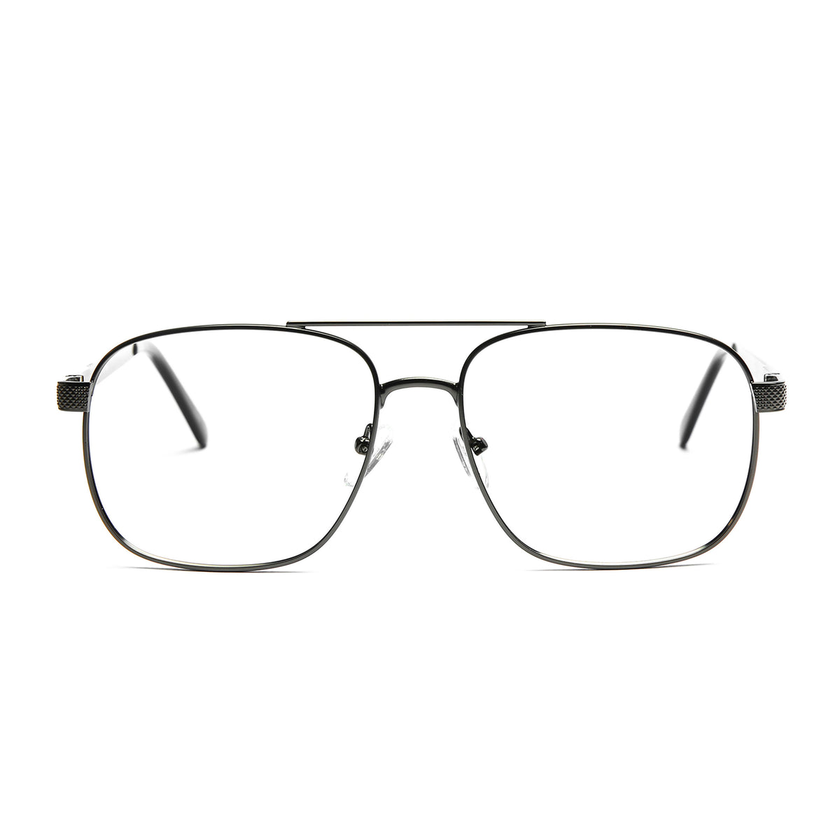 Mod 0484 |Armazón  Metalico Retro Cuadrado con Varillas Flex