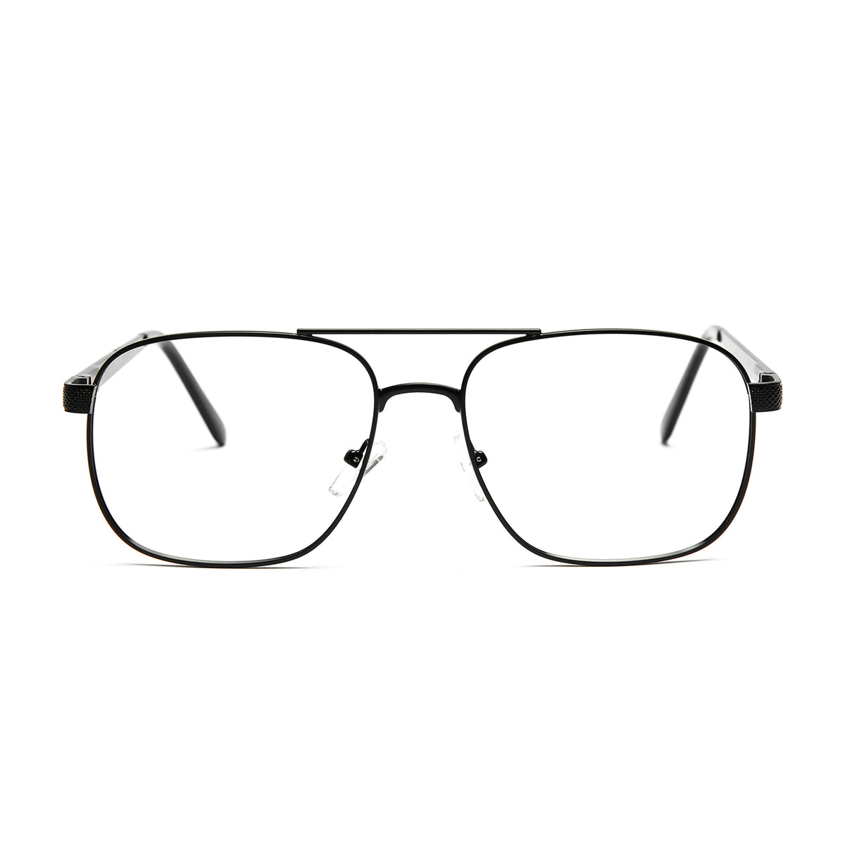 Mod 0484 |Armazón  Metalico Retro Cuadrado con Varillas Flex