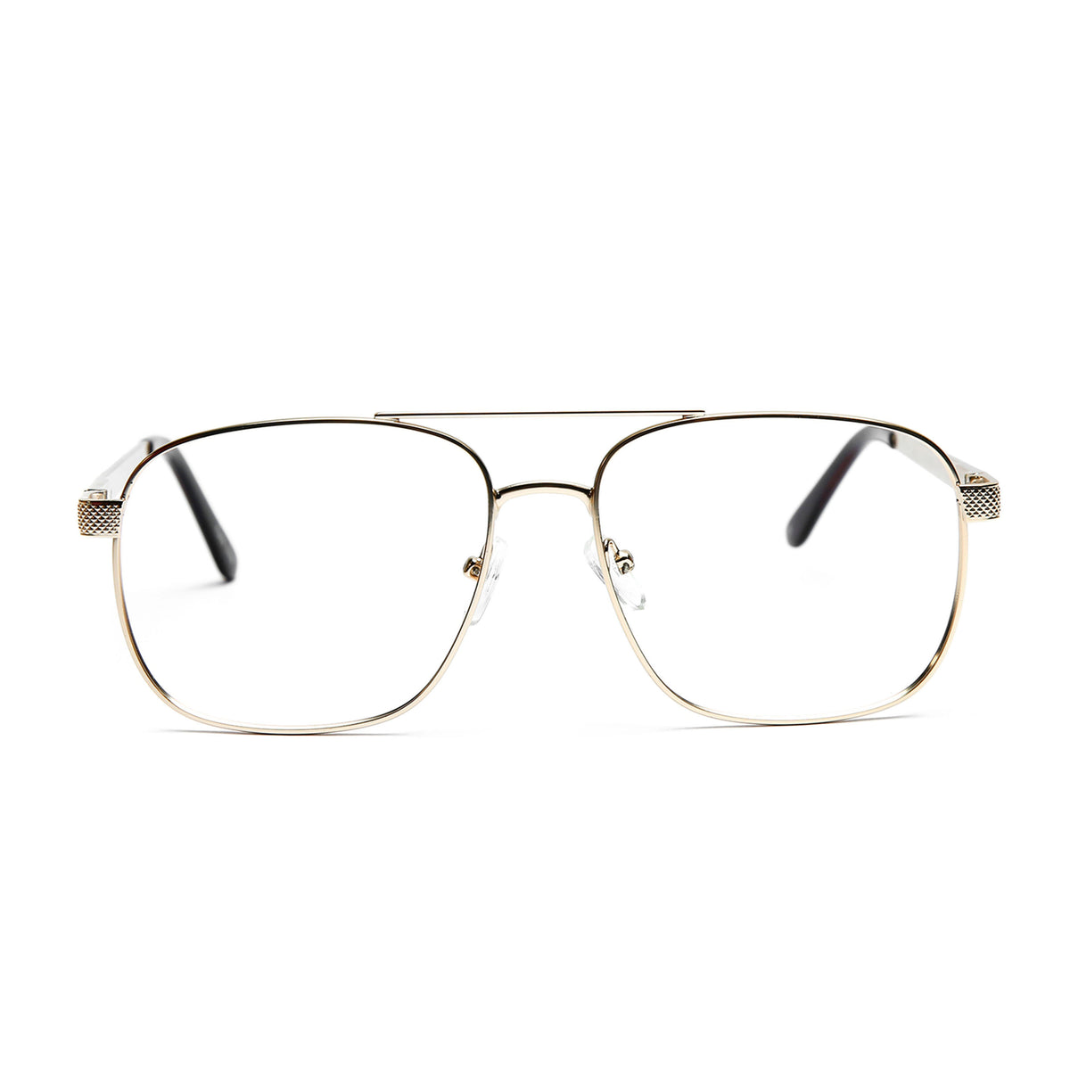 Mod 0484 |Armazón  Metalico Retro Cuadrado con Varillas Flex