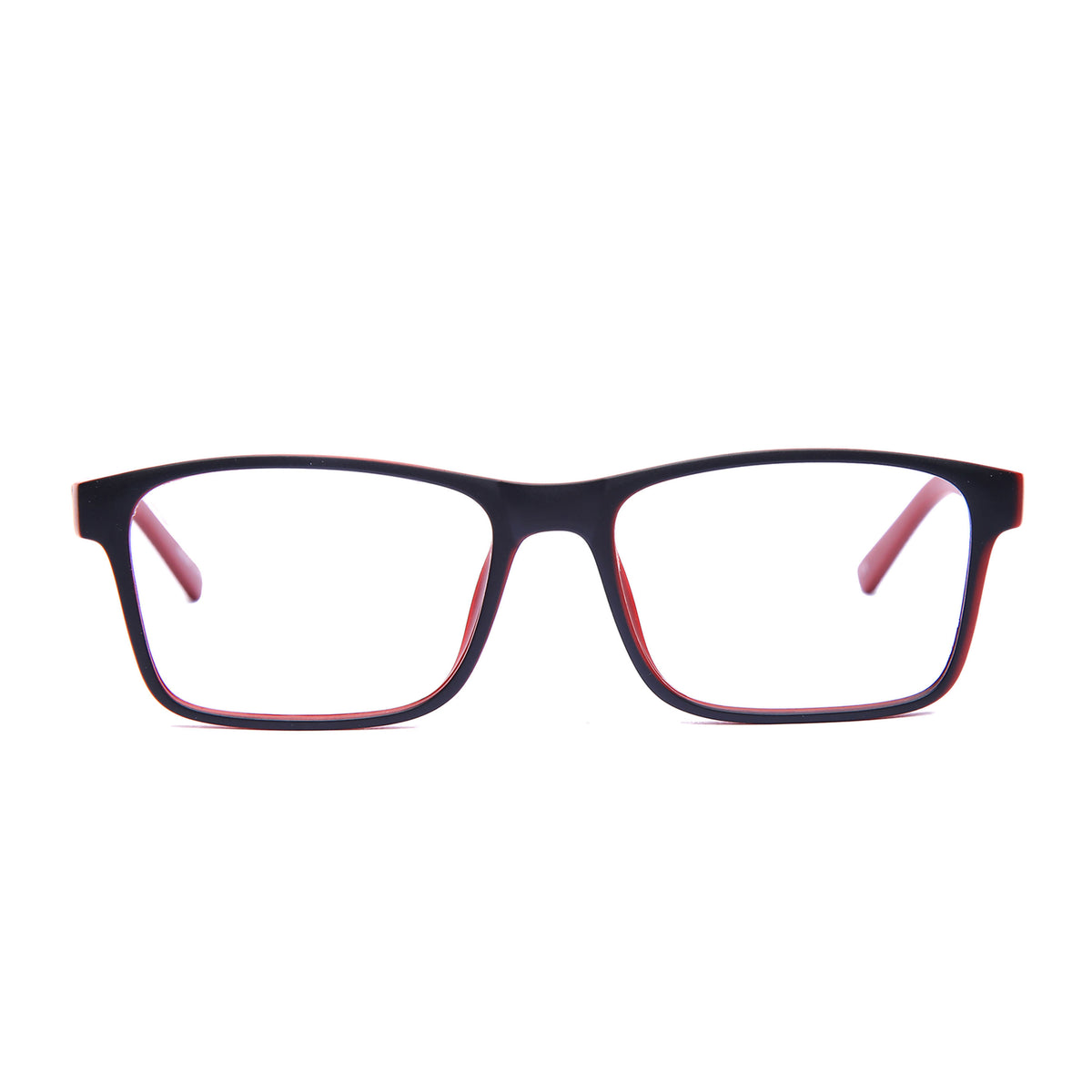 Mod 0023 |Armazón Oftálmico Rectangular Mate con Varillas Texturizadas "Sport Grip" -