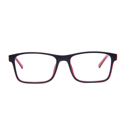 Mod 0023 |Armazón Oftálmico Rectangular Mate con Varillas Texturizadas "Sport Grip" -