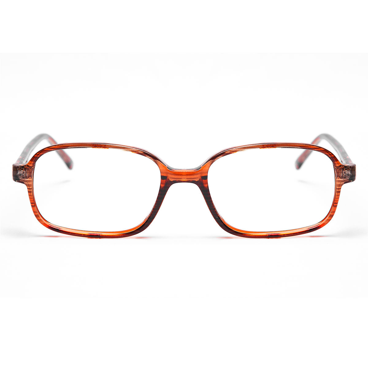 Mod 0036 | Armazón de Acetato Rectangular con Efecto Veteado