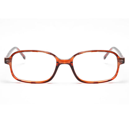 Mod 0036 | Armazón de Acetato Rectangular con Efecto Veteado