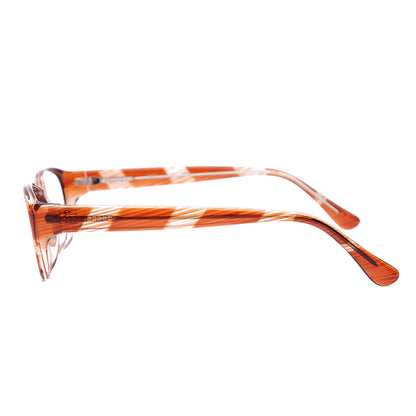 Mod 0218 | Armazón Oftálmico Ovalado con Acetato Veteado "Soft Touch" -