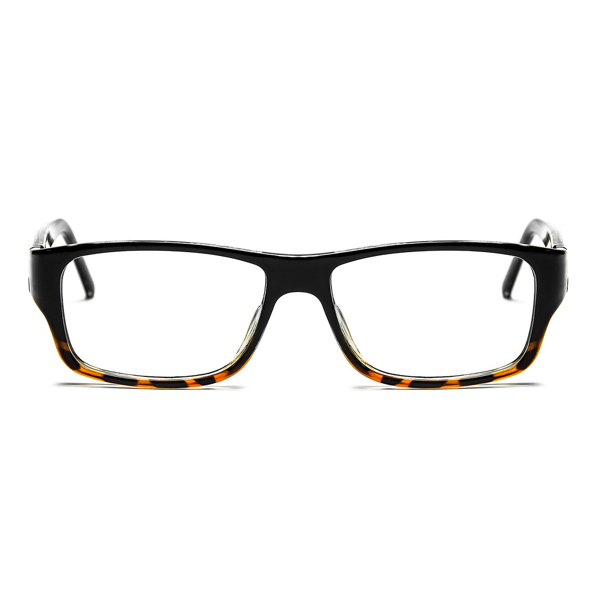 Mod 0264 | Armazón Oftálmico Rectangular Clásico con Acabado Brillante "Bold Frame" -