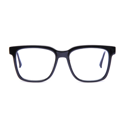 Mod 0026 | Armazón Cuadrado Oversized de Acetato con Varillas Flex
