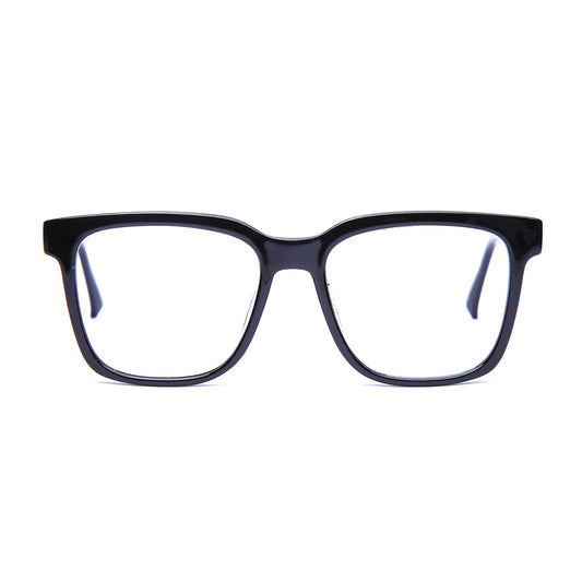 Mod 0026 | Armazón Cuadrado Oversized de Acetato con Varillas Flex