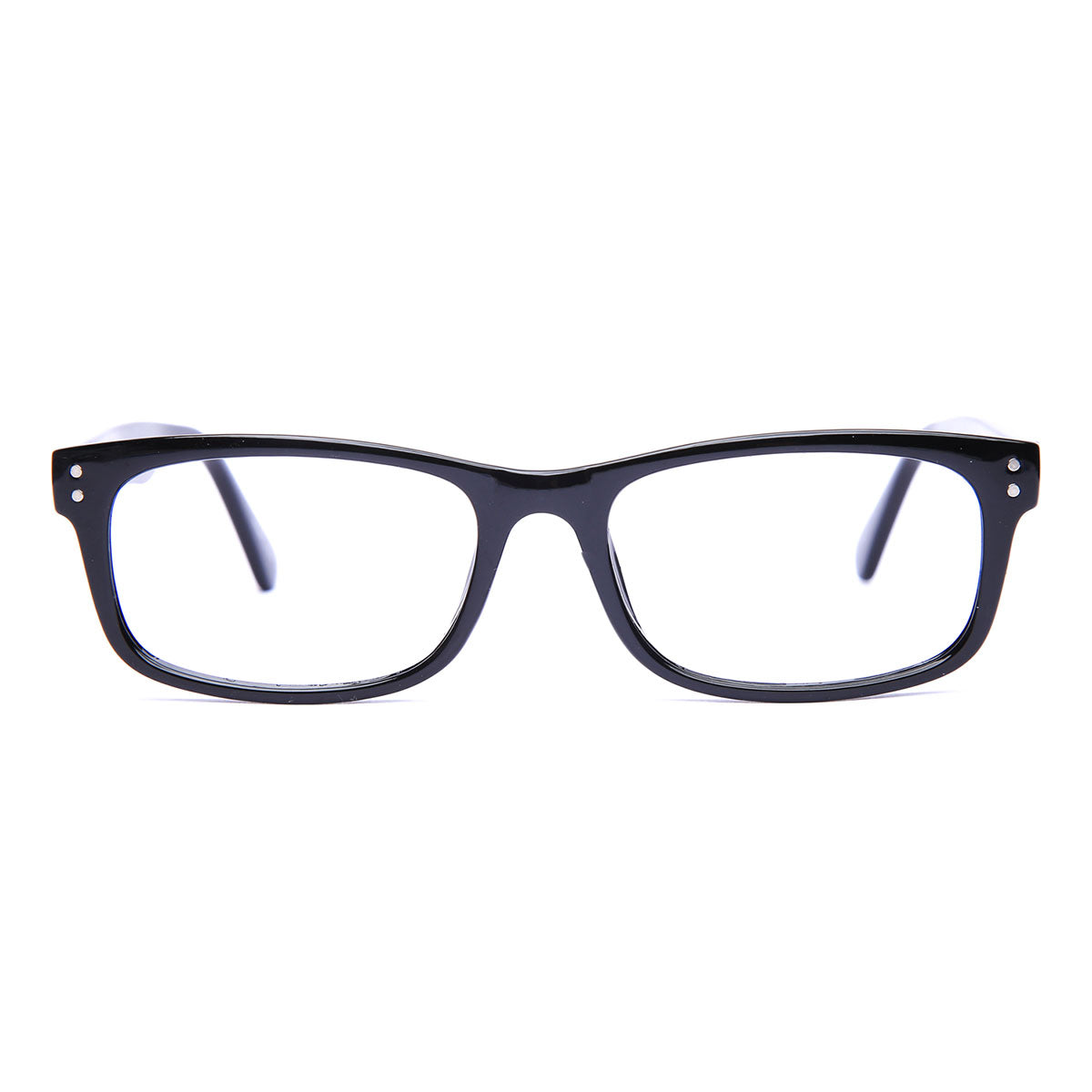Mod 0027 | Armazón Rectangular de Acetato con Remaches Decorativos