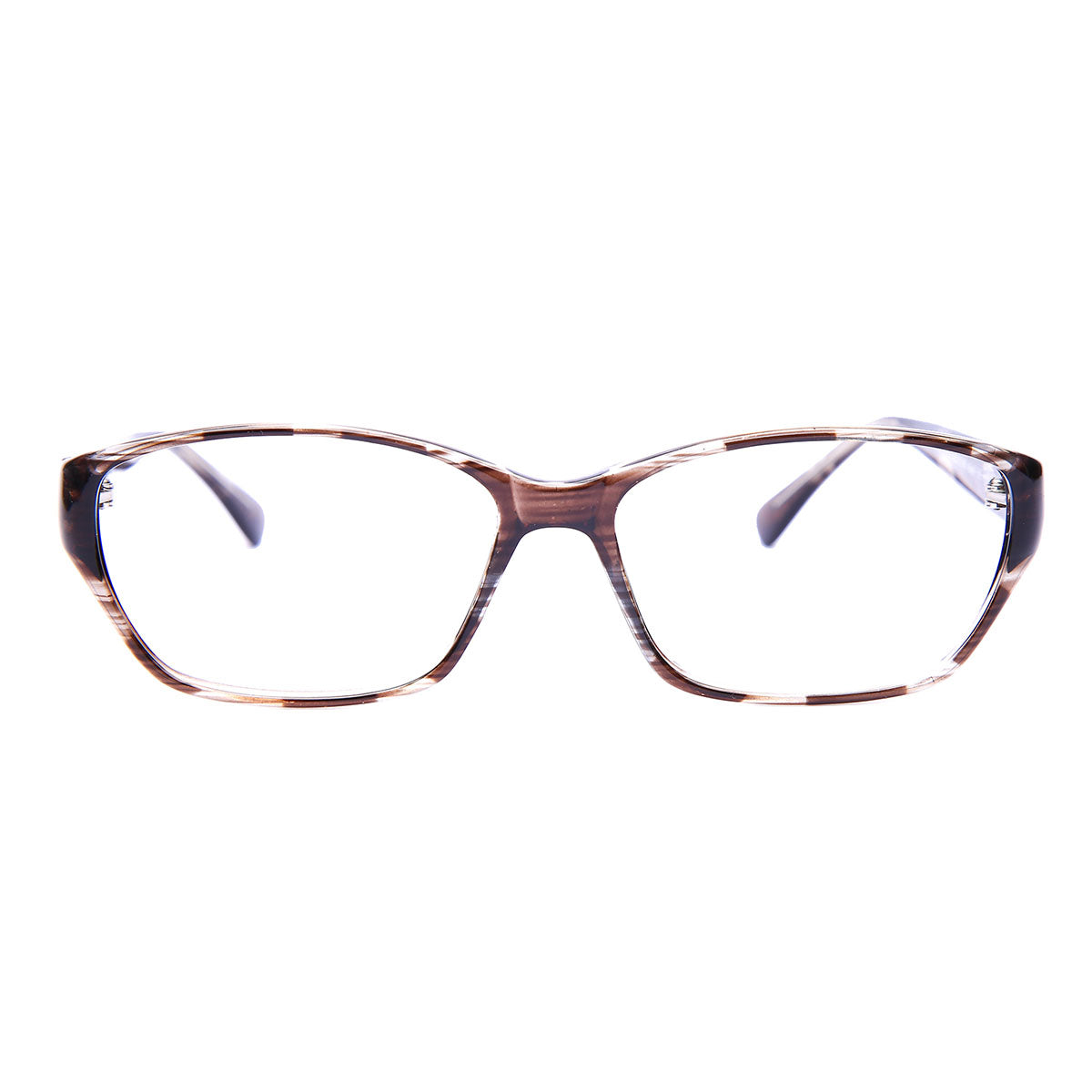 Mod 0218 | Armazón Oftálmico Ovalado con Acetato Veteado "Soft Touch" -