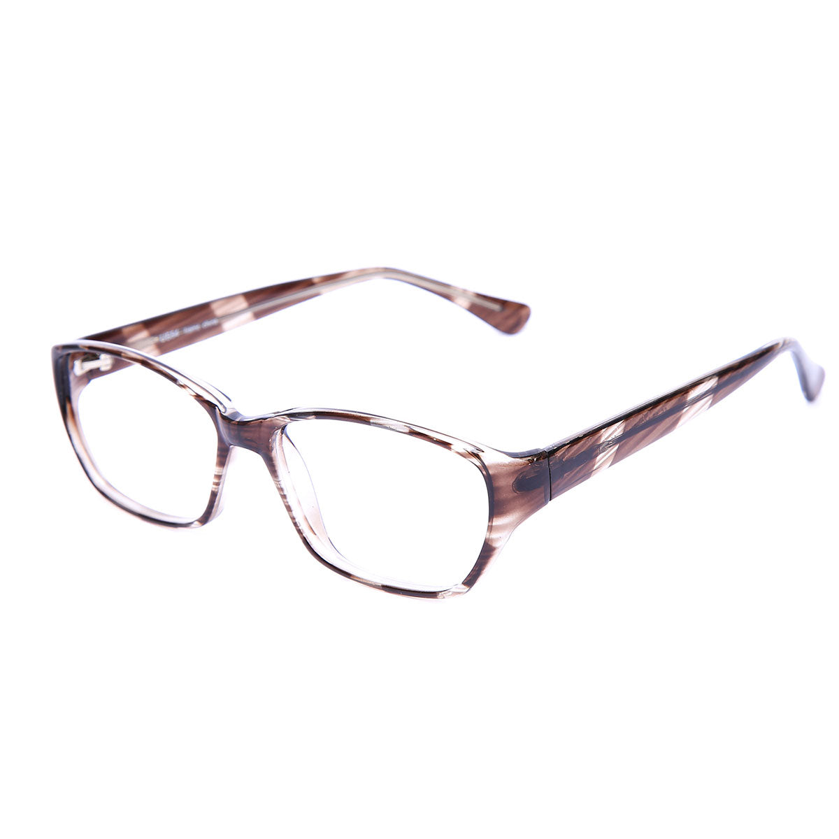 Mod 0218 | Armazón Oftálmico Ovalado con Acetato Veteado "Soft Touch" -