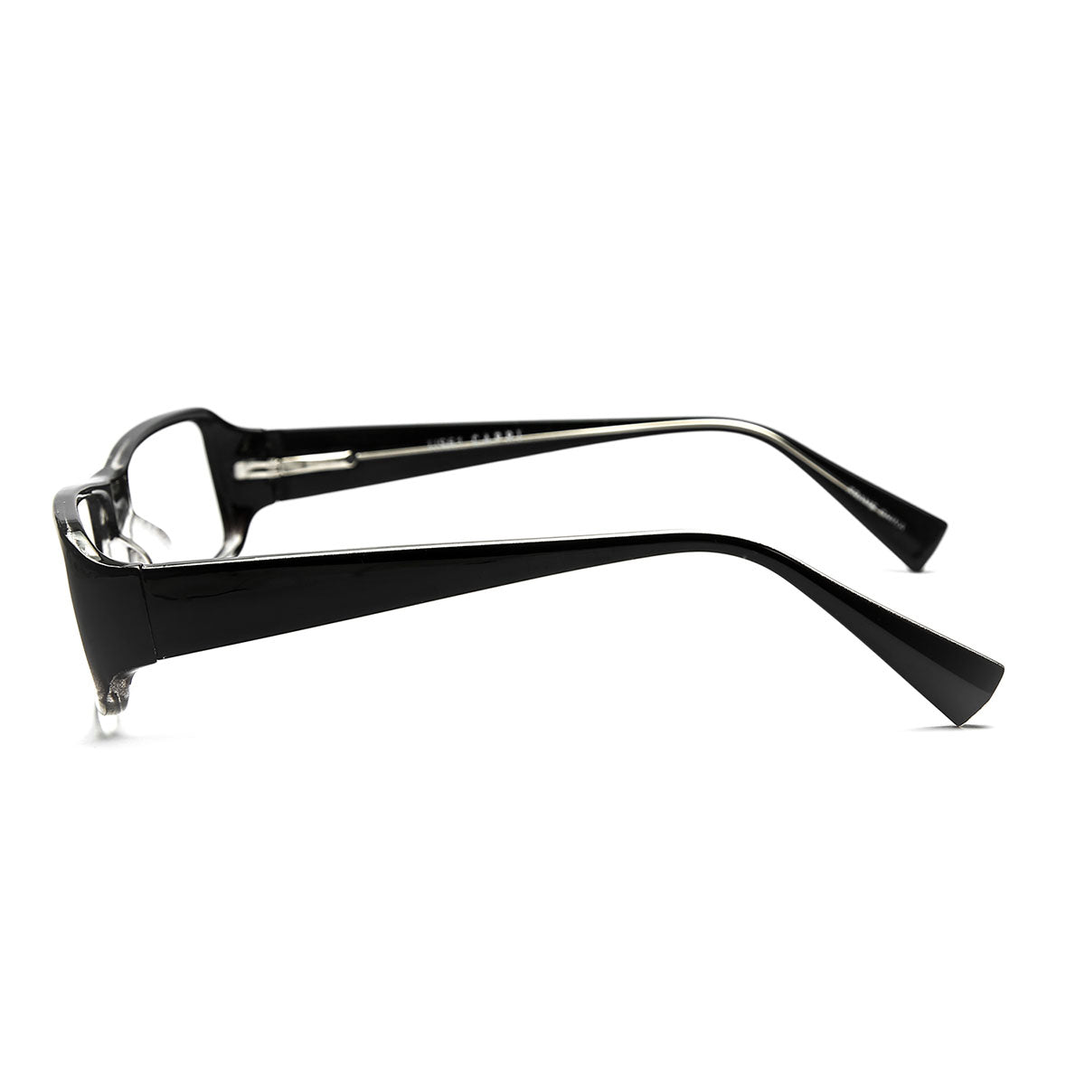 Mod 0230 | Armazón Oftálmico Rectangular Bicolor con Base Cristal "Clean Line" -