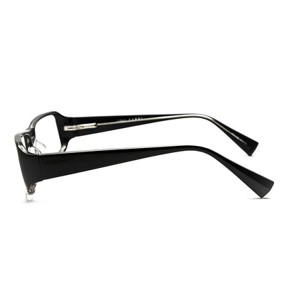 Mod 0230 | Armazón Oftálmico Rectangular Bicolor con Base Cristal "Clean Line" -