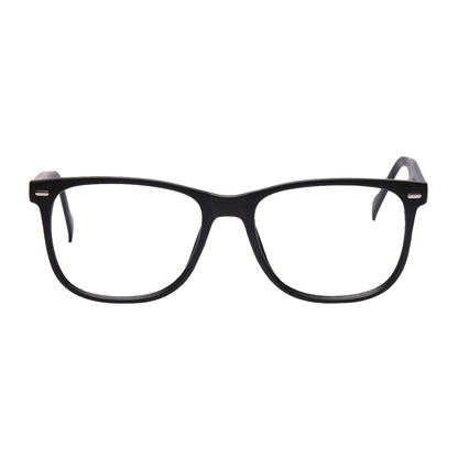 Mod 0450 | Armazón Oftálmico Rectangular Mate Negro —