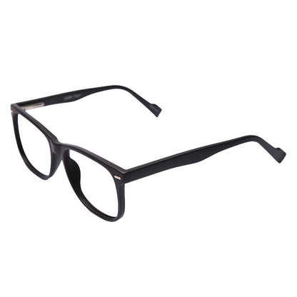 Mod 0450 | Armazón Oftálmico Rectangular Mate Negro —
