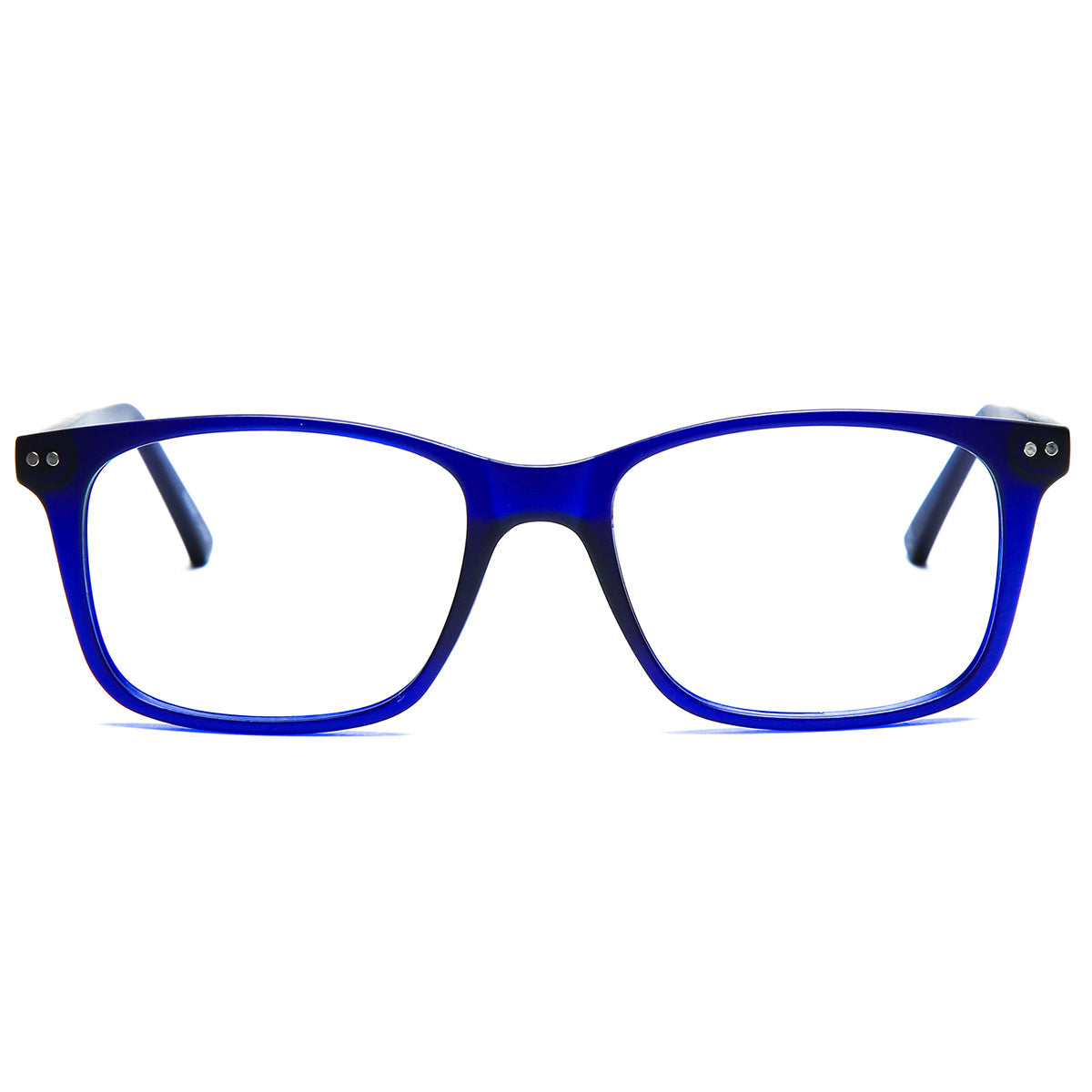 Mod 0506 | Armazón Oftálmico Rectangular de Acetato con Detalle Metálico -