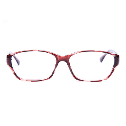 Mod 0218 | Armazón Oftálmico Ovalado con Acetato Veteado "Soft Touch" -