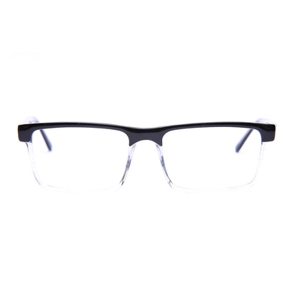 Mod 0447 | Armazón Oftálmico Rectangular con Acetato Brillante
