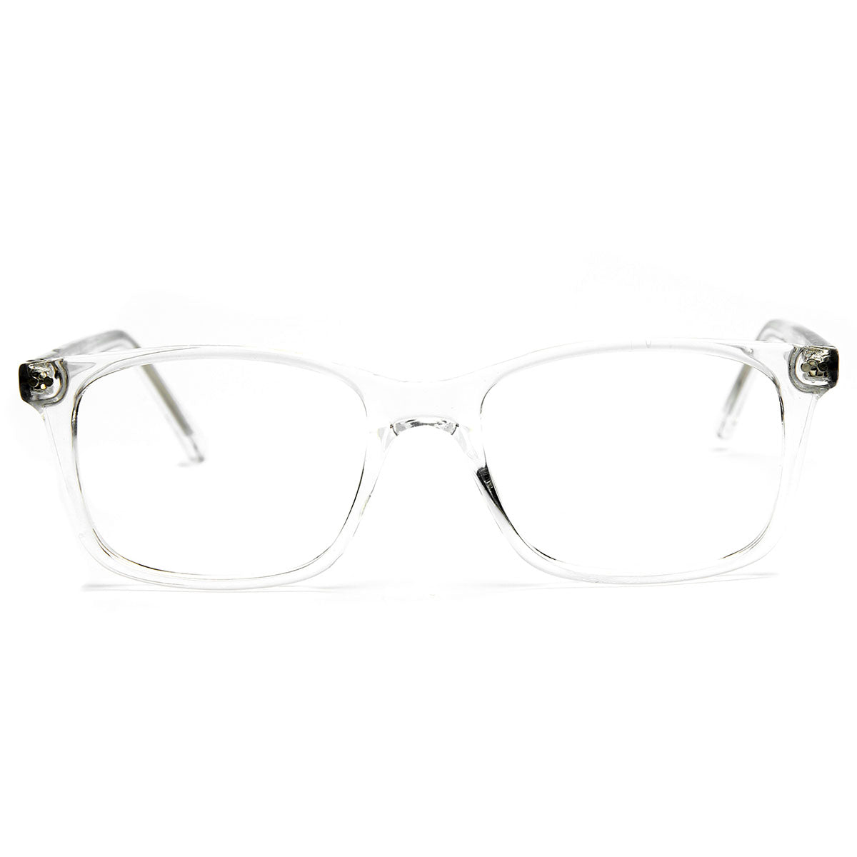 Mod 0506 | Armazón Oftálmico Rectangular de Acetato con Detalle Metálico -