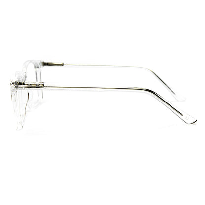 Mod 0506 | Armazón Oftálmico Rectangular de Acetato con Detalle Metálico -