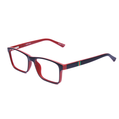 Mod 0023 |Armazón Oftálmico Rectangular Mate con Varillas Texturizadas "Sport Grip" -