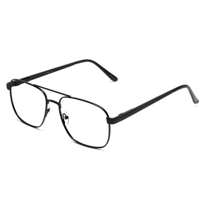 Mod 0484 |Armazón  Metalico Retro Cuadrado con Varillas Flex
