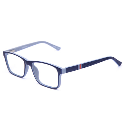 Mod 0023 |Armazón Oftálmico Rectangular Mate con Varillas Texturizadas "Sport Grip" -