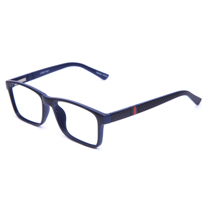 Mod 0023 |Armazón Oftálmico Rectangular Mate con Varillas Texturizadas "Sport Grip" -