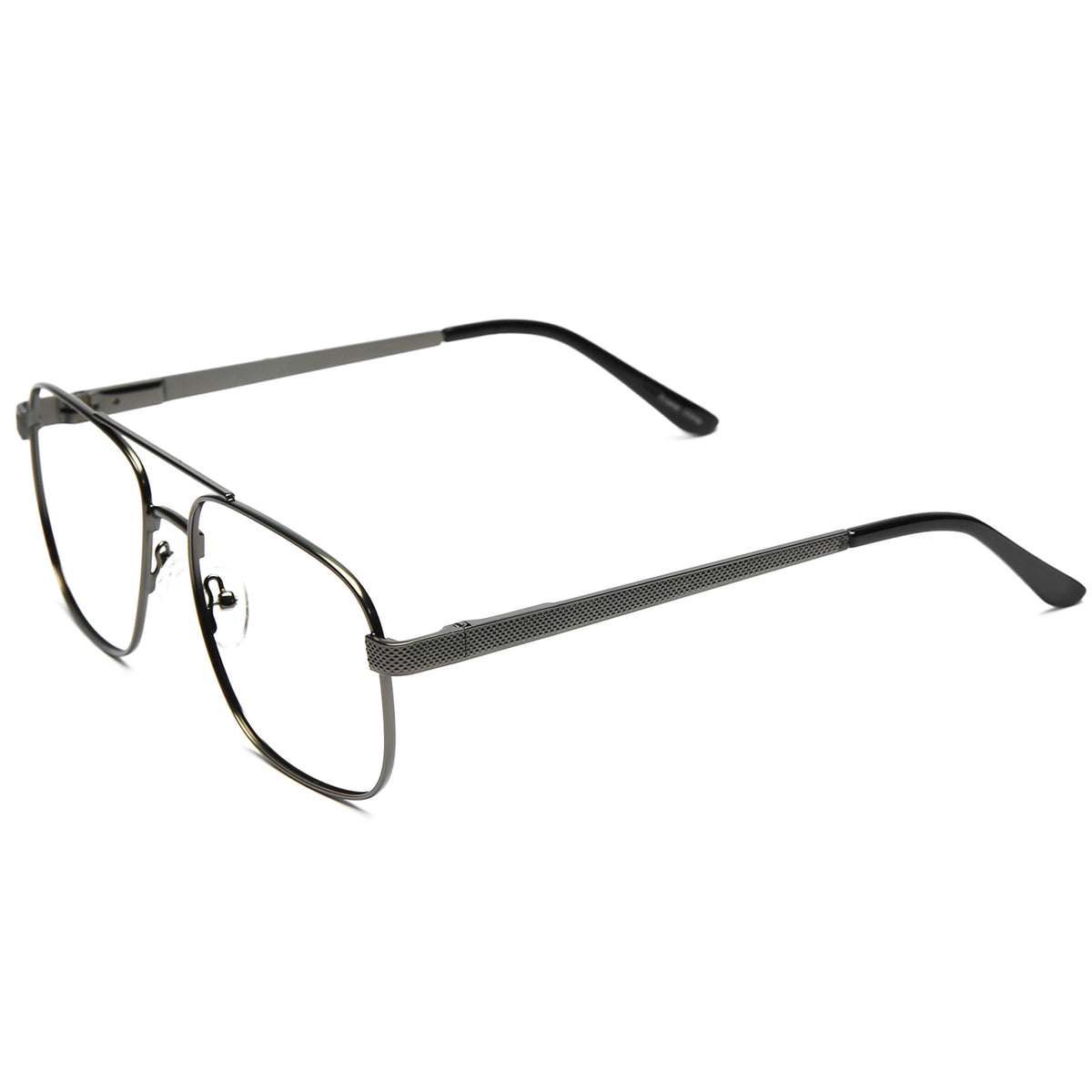 Mod 0484 |Armazón  Metalico Retro Cuadrado con Varillas Flex
