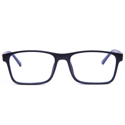 Mod 0023 |Armazón Oftálmico Rectangular Mate con Varillas Texturizadas "Sport Grip" -