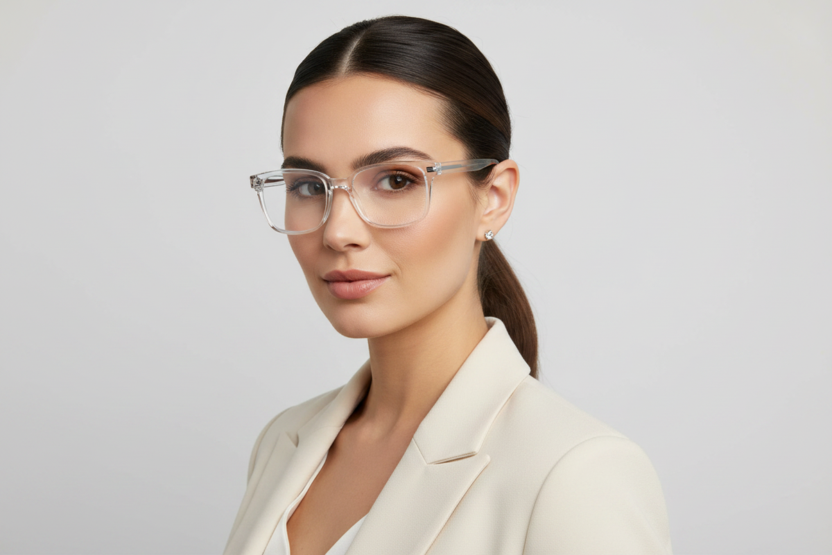 Mod 0515 AX transparente en mujer 30s