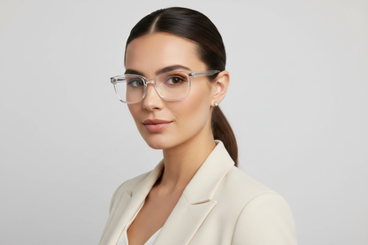 Mod 0515 AX transparente en mujer 30s